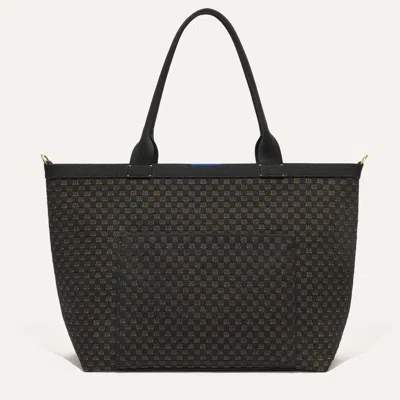 Rothys The Zip Travel Tote In Black In Night Song
