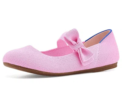 Rothys Tux Bow Mary Jane (toddler/little Kid/big Kid) Girls Shoes Tutu : 10 Toddler M In Pink