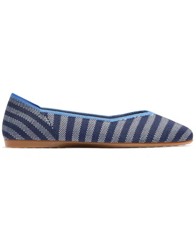 Rothys Women's Daily Round Toe Flats In Blue