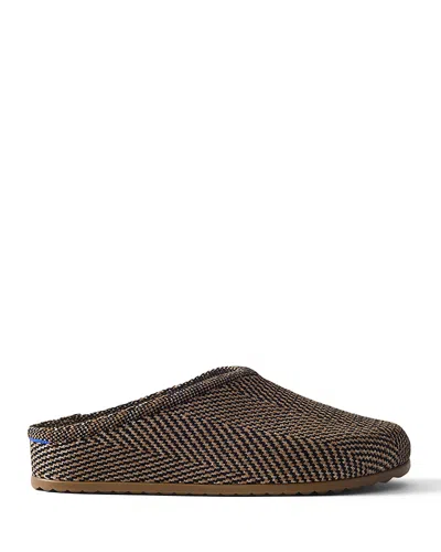 Rothys Women's Revelvet Cozy Clogs In Brown