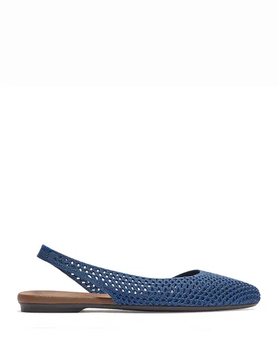 Rothys The Almond Slingback In Blue