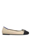 Rothys Women's The Ballet Flat In Cream Captoe