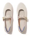 Rothys Women's The Ballet Mary Jane Flats In Ivory