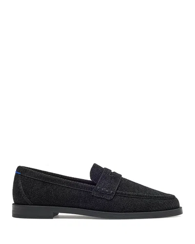 Rothys Women's The Revelvet Penny Loafers In Black