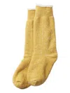 Rototo Double-face Socks In Yellow