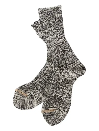 Rototo Ribbed Crew Socks