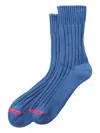 Rototo Ribbed Socks In Blue