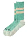 Rototo Ribbed Socks In Green