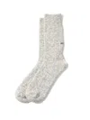 Rototo Ribbed Socks In Neutral