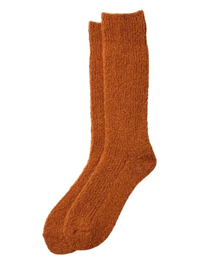 Rototo Wool Socks In Orange