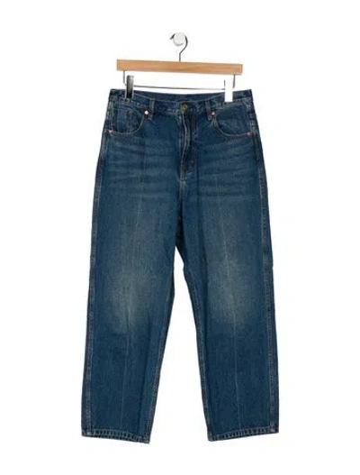 Pre-owned Roucha 2024 Straight Leg Jeans In Blue