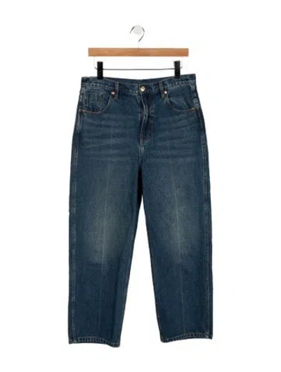 Pre-owned Roucha 2024 Straight Leg Jeans In Blue