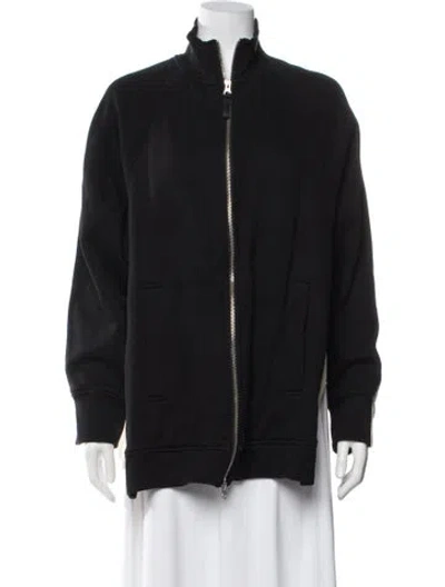 Pre-owned Roucha Bomber Jacket In Black
