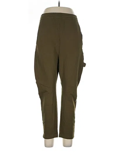 Pre-owned Roucha Cargo Pants In Green