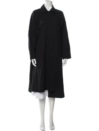 Pre-owned Roucha Coat In Black