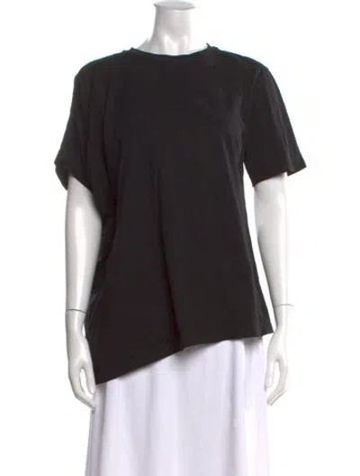 Pre-owned Roucha Crew Neck Short Sleeve T-shirt In Black