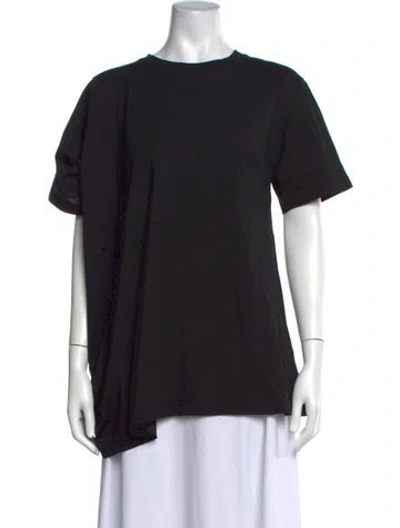 Pre-owned Roucha Crew Neck Short Sleeve T-shirt In Black