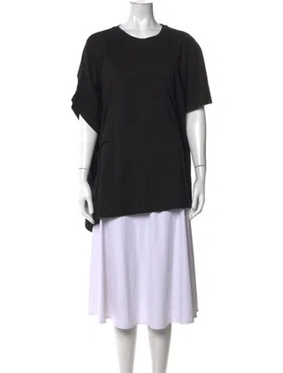 Pre-owned Roucha Crew Neck Short Sleeve T-shirt In Black
