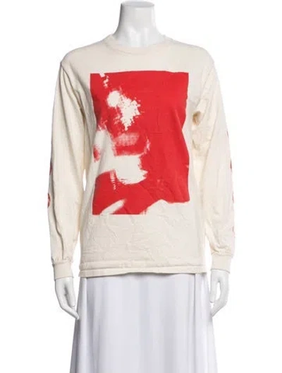 Pre-owned Roucha Graphic Print Pajamas In Neutrals