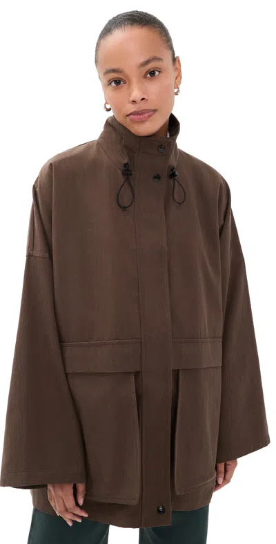 Roucha Janssen Trench Jacket Brown