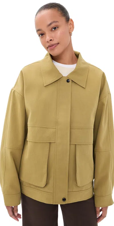 Roucha Jonas Jacket Tan In Nude