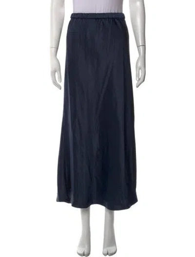 Pre-owned Roucha Long Skirt In Blue
