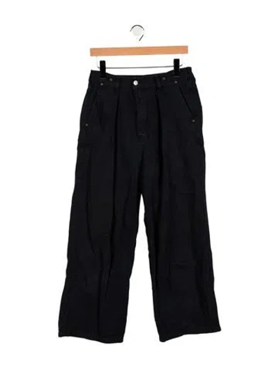 Pre-owned Roucha Low-rise Skinny Leg Jeans In Blue