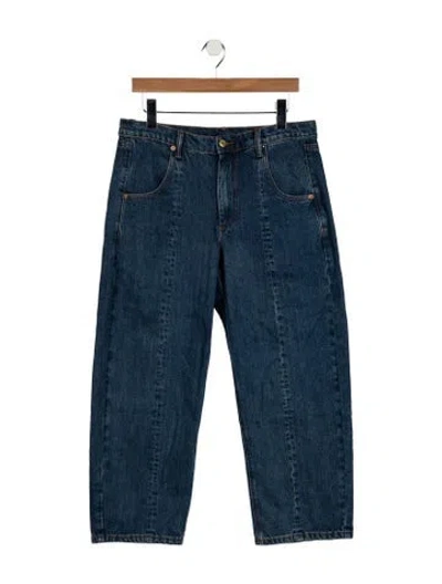 Pre-owned Roucha Mid-rise Wide Leg Jeans W/ Tags In Blue
