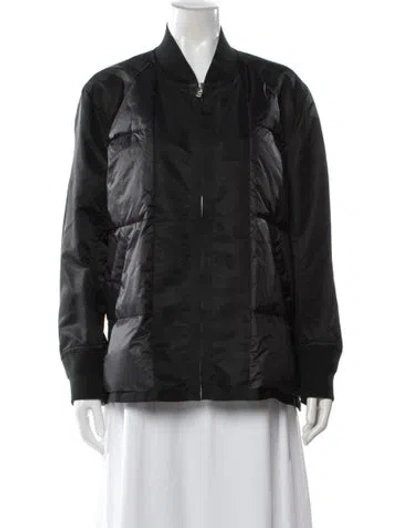 Pre-owned Roucha Nylon Down Jacket In Gray