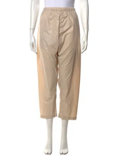 Pre-owned Roucha Nylon Wide Leg Pants In Neutrals
