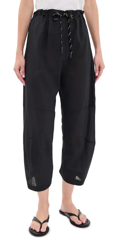 Roucha Pace Light Cotton Pants Black
