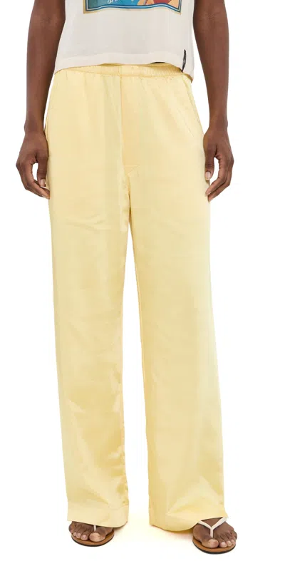 Roucha Pei Shine Pants Yellow