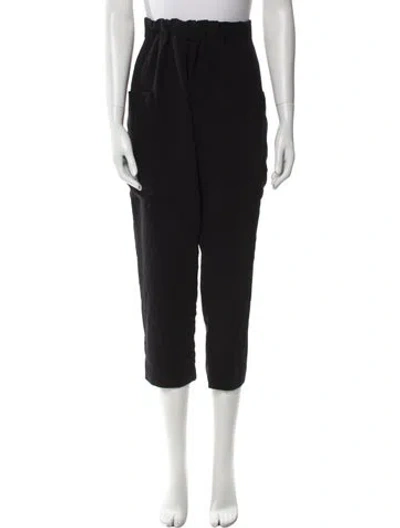 Pre-owned Roucha Straight Leg Pants In Black