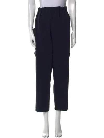 Pre-owned Roucha Straight Leg Pants In Black