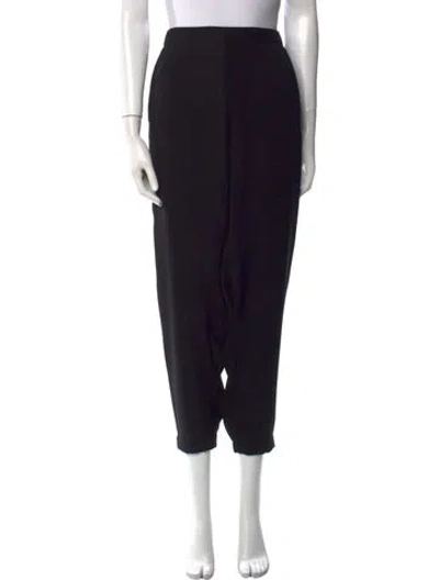 Pre-owned Roucha Straight Leg Pants In Black