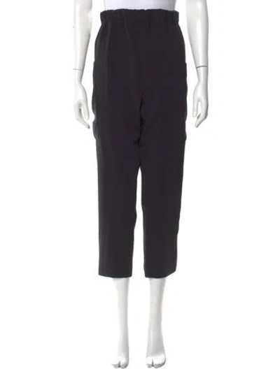 Pre-owned Roucha Straight Leg Pants In Black