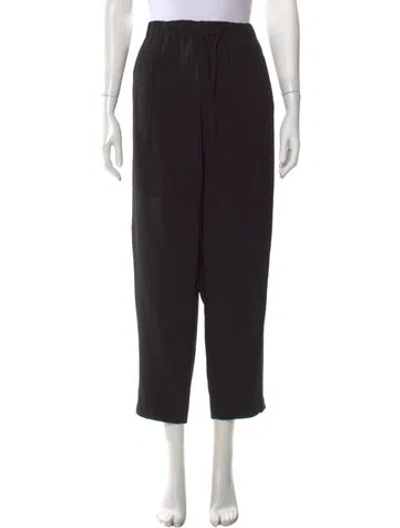 Pre-owned Roucha Straight Leg Pants In Black