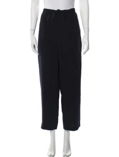 Pre-owned Roucha Straight Leg Pants In Black