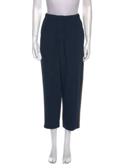 Pre-owned Roucha Straight Leg Pants In Blue