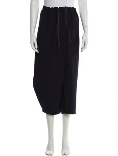 Pre-owned Roucha Straight Leg Pants In Blue
