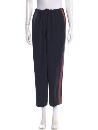Pre-owned Roucha Straight Leg Pants In Blue