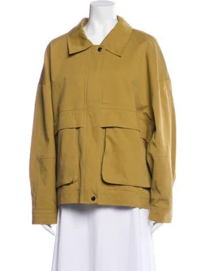 Pre-owned Roucha Utility Jacket In Green