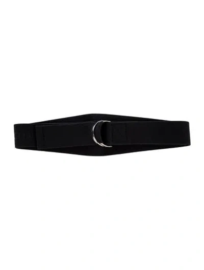 Pre-owned Roucha Waist Belt In Black