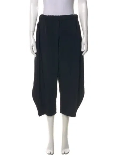 Pre-owned Roucha Wide Leg Pants In Black