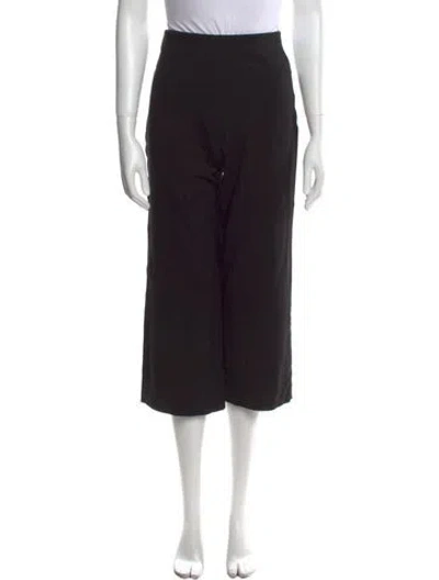 Pre-owned Roucha Wide Leg Pants In Black