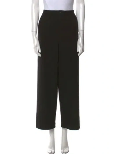 Pre-owned Roucha Wide Leg Pants In Black
