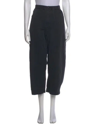 Pre-owned Roucha Wide Leg Pants In Black