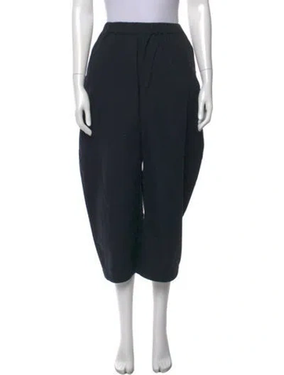 Pre-owned Roucha Wide Leg Pants In Black