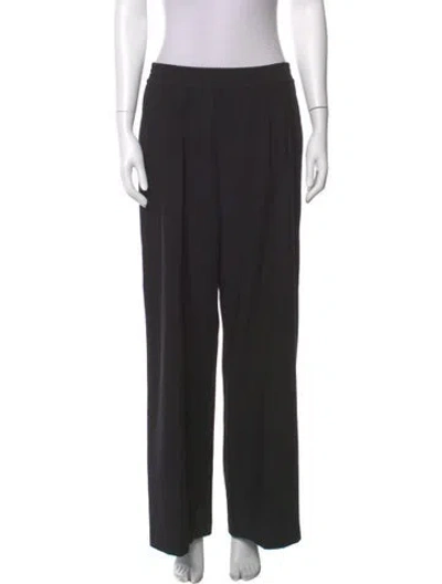 Pre-owned Roucha Wide Leg Pants In Black
