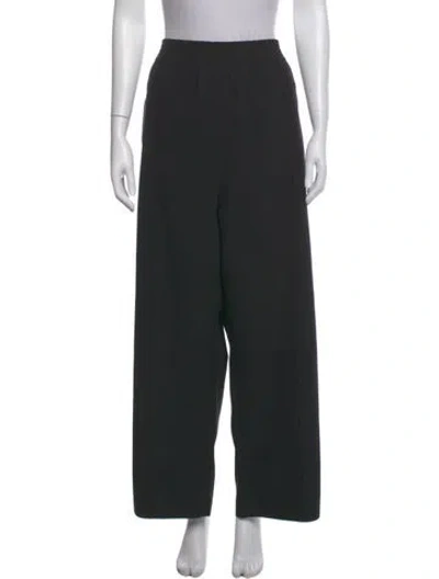 Pre-owned Roucha Wide Leg Pants In Black